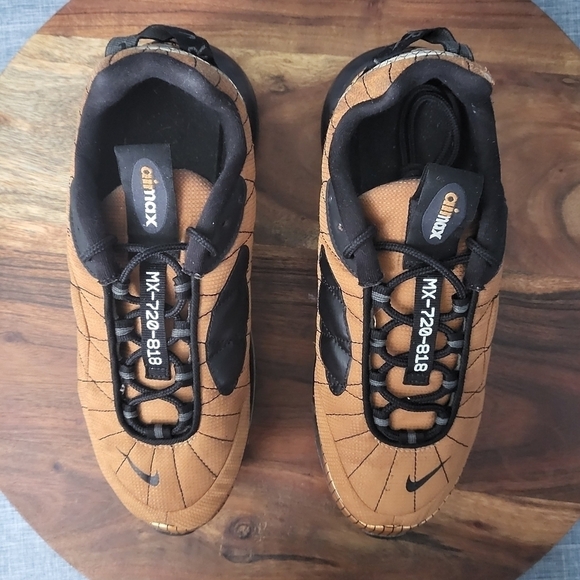 RARE Edition NIKE MX-720-818Hybrid Sneaker Copper Black Women's 8.5 - Picture 7 of 14